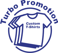 Turbo Promotion Thailand logo for custom T-shirts, polo shirts, tote bags, koozies, bar mats, umbrellas, beach flags, baseball caps and promotional merchandise.